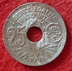 Lindauer - 25 Centimes - 1915
