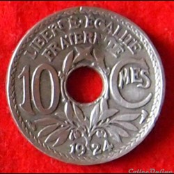 Lindauer - 10 Centimes - 1924