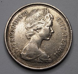 5 Pence - 1970