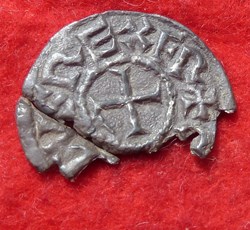 Denier de Charles II le Chauve - Melle