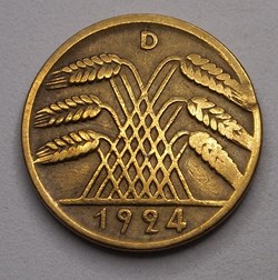 10 Pfennig - 1924 D