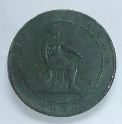 5 Centimos - 1870