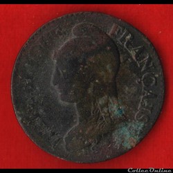 Consulat / Directoire - 5 centimes Dupré - AN 5 - Paris