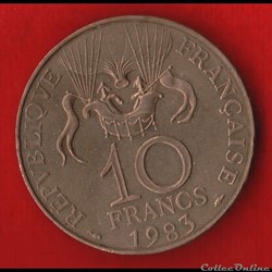 10 Francs - Conquete de l'espace - 1983