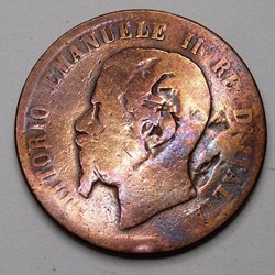 10 Centesimi - 1863