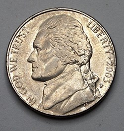 5 cents - 2003 D