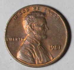 1 Cent - 1981