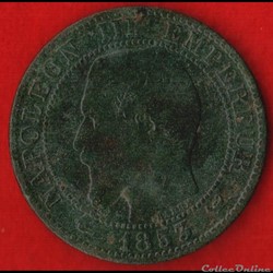 Napoléon III - 5 Centimes - 1853 - Lille