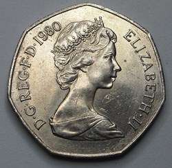 50 Pence - 1980