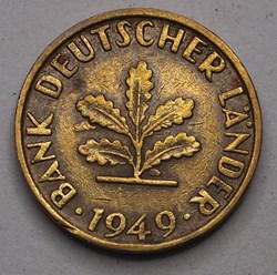 5 Pfennig - 1949 J