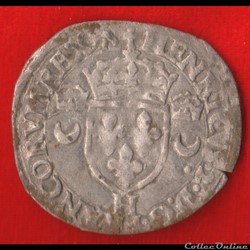 Douzain aux croissants - 1552 - La Rochelle