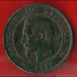 10 Centimes - 1855 - Rouen