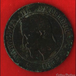Napoléon III - 10 Centimes - 1863 - Paris