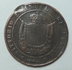 5 Centesimi - 1859