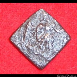 Poids monétaire pour le demi-Angelot d'or de Édouard IV à Élisabeth