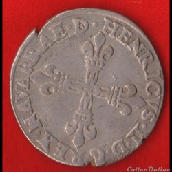 Seigneurie de Béarn - 1586 - Quart d'écu