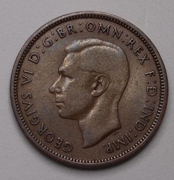 1/2 Penny - 1938
