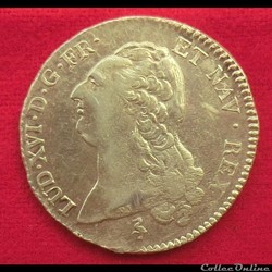Double Louis d'or - 1786 - Paris