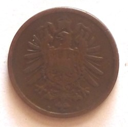 2 Pfennig - 1876 B