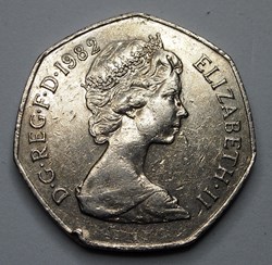 50 Pence - 1982