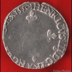 Quart d'écu - 1550 - Rennes