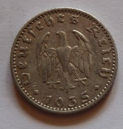 50 Pfennig - 1935 J