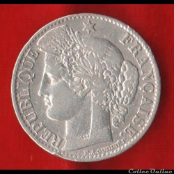 50 Centimes - Cérès - 1871 - Bordeaux