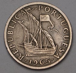 5 Escudos - 1965