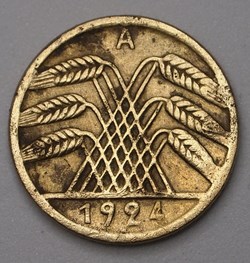 5 Pfennig - 1924 A