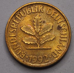 5 Pfennig - 1992 A