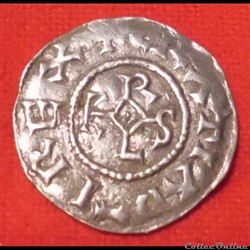 Denier de Charles II le Chauve - Le Palais