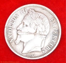 Napoléon III - 1 Francs - 1868 - Strasbourg