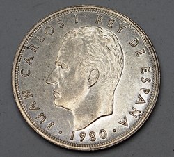 25 Pesetas - 1980