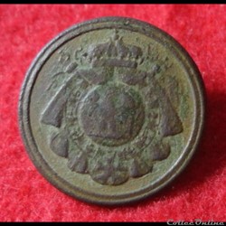 Civil - Bouton des livrées de la maison impériale du second empire
