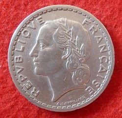 Lavrillier - 5 Francs - 1945