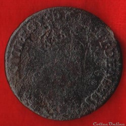 Liard de France - 1657 - Pont de l'arche