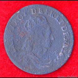 Liard de France - 1655 - Bayonne