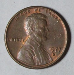 1 Cent - 1977 D
