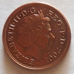 2 Pence - 2001