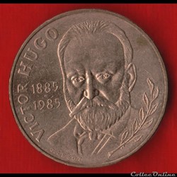 10 Francs - Victor Hugo - 1985