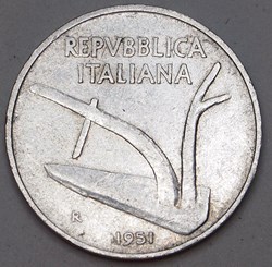10 Lires - 1951 R