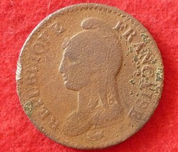 Consulat / Directoire - Un décime Dupré - AN 7 - 1798-99 - Lille