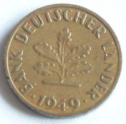 10 Pfennig - 1949 G