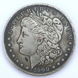 1 dollar - 1900