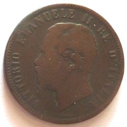 10 Centesimi - 1863