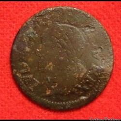 Double Tournois - 1643 - La Rochelle