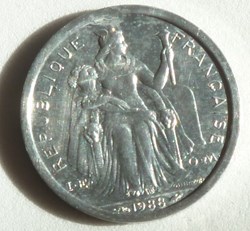 1 Franc - 1988