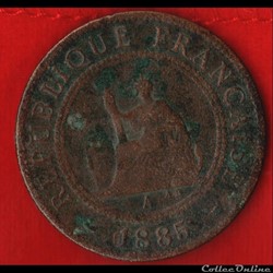 1 Centime - 1885