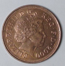 2 Pence - 2000