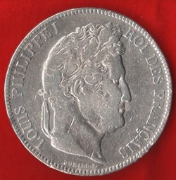 5 Francs - 1843 - Lille